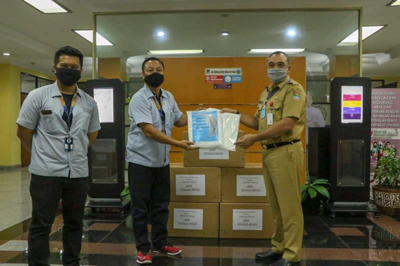 Bupati TangerangTerima Bantuan Dari 4 Perusahaan Penanganan Covid-19