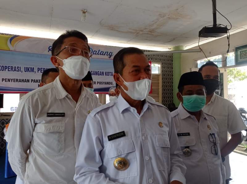 Ini Alasan Pemkot Serang Bagikan Paket Sembako ke Kader Posyandu, PKK dan Pensiun