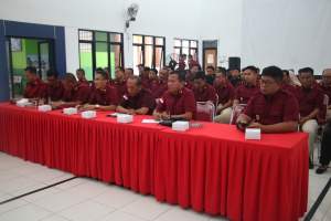 Kepala Divisi Pemasyarakatan Berikan Penguatan Tusi Kepada Petugas Lapas Serang