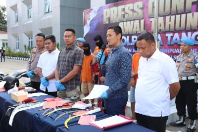 Lukai Korban, Polsek Balaraja Tangkap 4 Pelajar