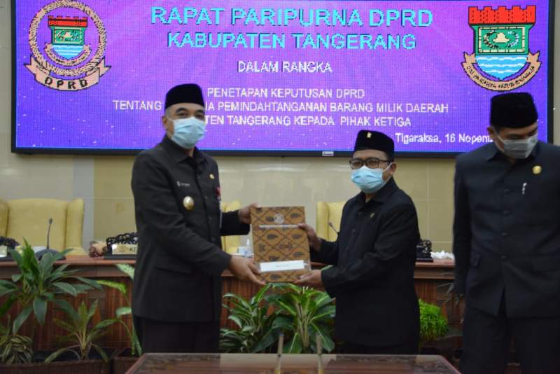 DPRD Setujui Pemindahtanganan Aset Daerah