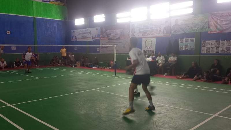 Ajang Silaturahmi, PB Putra Kibin, Kades Gelar Turnamen Bulutangkis