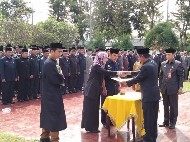 269 Pejabat Eselon III dan IV Pemkot Serang di Lantik