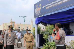 Jelang Lebaran, Pemkot dan Polres Metro Tangerang Kota Tinjau Pos Pengamanan