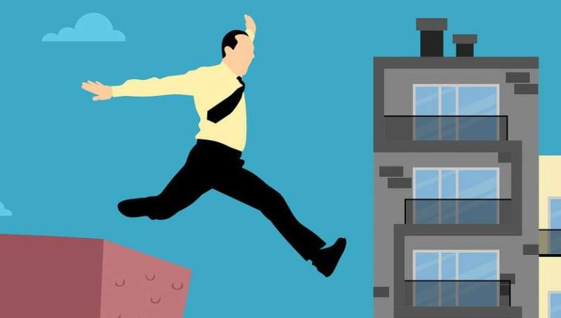 Ilustrasi pria diduga bunuh diri lompat dari flyover Ciputat.