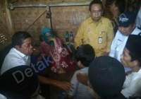 Kemensos Sambangi Keluarga Penderita Lumpuh