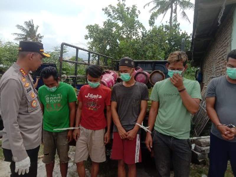 Krimsus Polres Metro Tangerang Grebek Pelaku Pengoplosan Gas Elpiji Subsidi