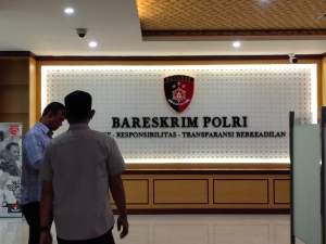 Gedung Bareskrim Polri di Jakarta.