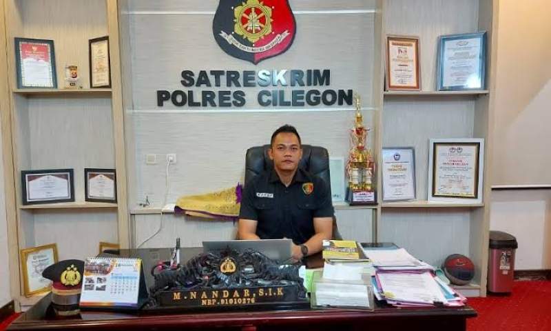 polres Cilegon menangani kasus pengeniayaan wartawan