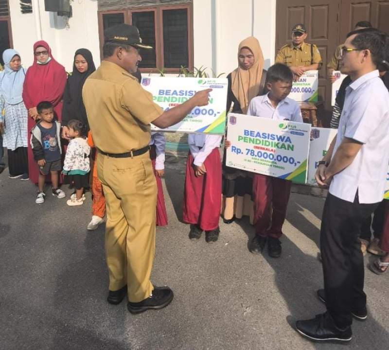 Klaim BPJS Ketenagakerjaan Diserahkan Wali Kota Binjai