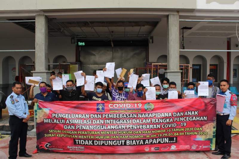 Delapan Napi Lapas Kelas II A Serang Diusulkan Remisi