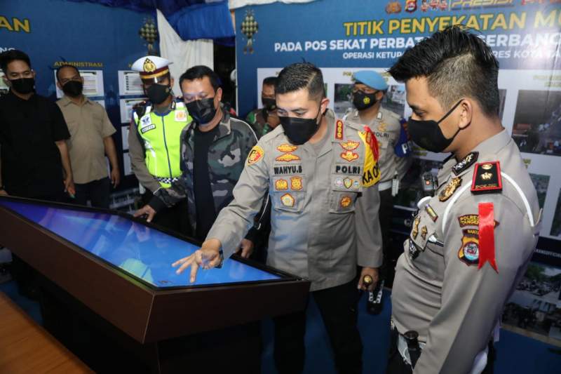 Kapolda Banten Kunjungi Posyan Citra Raya