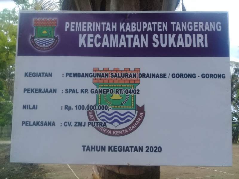 Ekbang Desa Pekayon Minta Pemborong Proyek PL Dewan Perbaiki Jalan Lingkungan