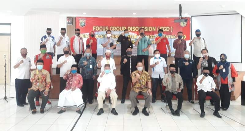 FGD Penelitian dan Pengkajian Potensi Konflik dan Kerawanan Pilkada Tangsel 2020