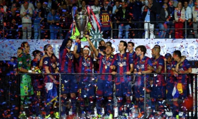 BARCELONA (4-3-3): Ter Stegen; Alves, Pique, Mascherano, Alba; Busquets, Rakitic (Mathieu &rsquo;90), Iniesta (Xavi &rsquo;78); Messi, Neymar, Suarez (Pedro &rsquo;94).