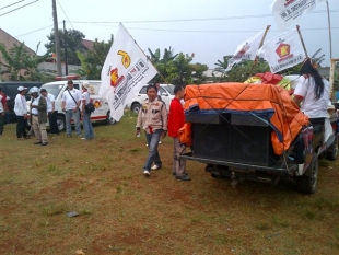 Kampanye Partai Gerindra Sepi