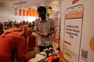 Posko Pelayanan Pemutakhiran Data Pemilih Berkelanjutan.