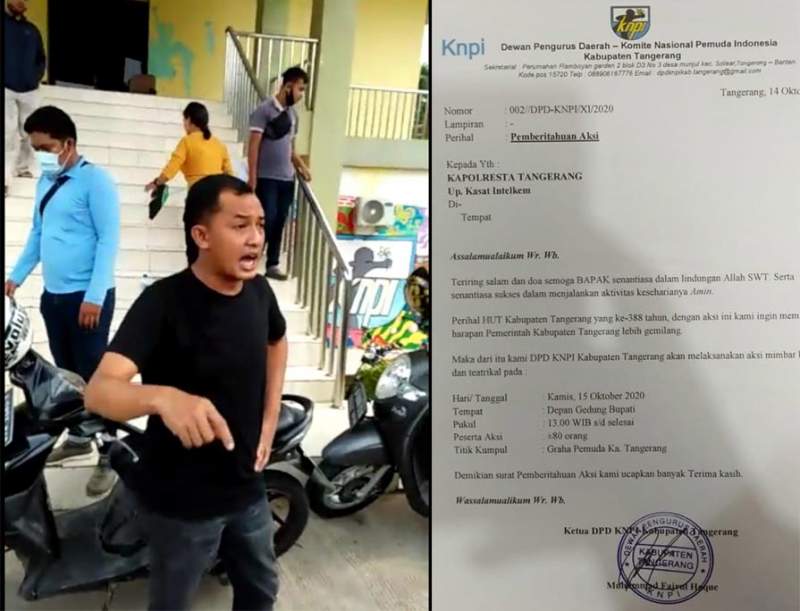 Aneh, Mau Demo Ke Kantor Bupati, Mengapa KNPI Kubu Fajrul Kumpul di Graha Pemuda