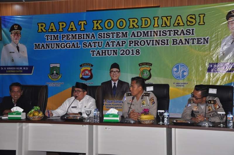 Pemprov Minta Polda Banten, Polda Metro dan Jasa Raharja Sinergi Tingkatkan PAD Banten