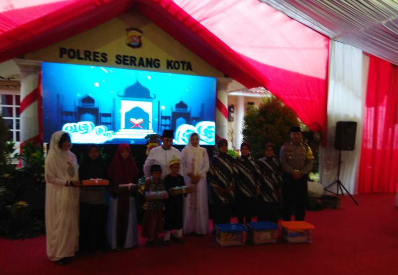 Polres Serang Kota Gelar Buka Bersama dan Santunan&nbsp;