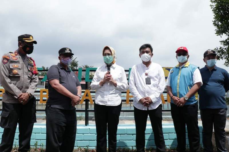 Pemkot Resmikan Tandon Puri Bintaro Hijau