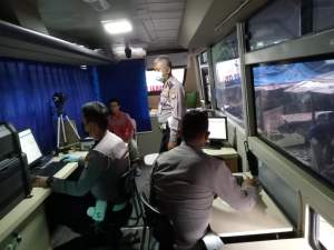 Dekatkan Pelayanan, Polda Banten Gelar Layanan SIM Keliling