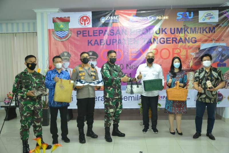 Zaki Hadiri Pelepasan Produk UMKM yang akan Diekspor