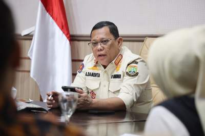 Pj Gubernur Banten A Damenta Terima Rombongan Unpam Kampus Serang