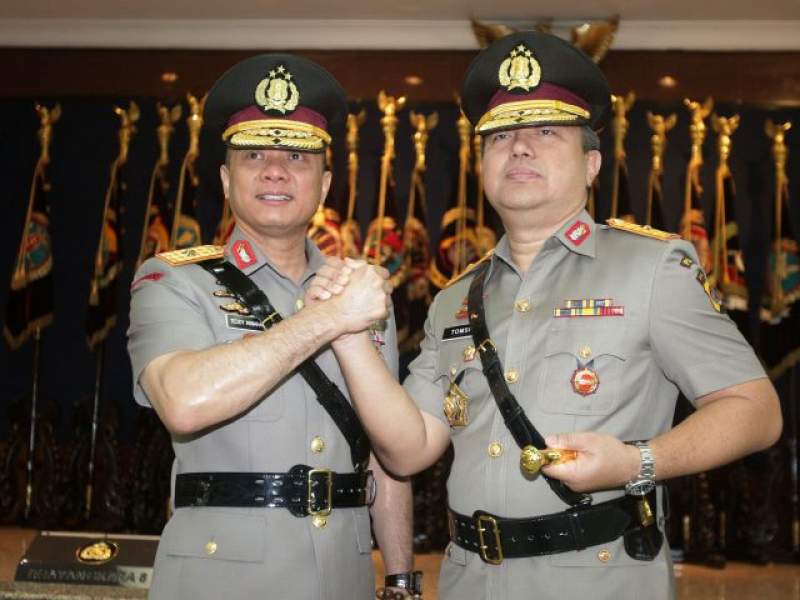 Kapolri lantik Kapolda Banten Irjen Pol Drs. Agung Sabar Santoso, S.H. M.H