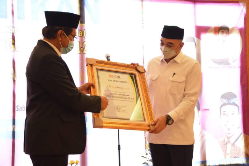 Zaki Hadiri Pelantikan ICMI Kab. Tangerang
