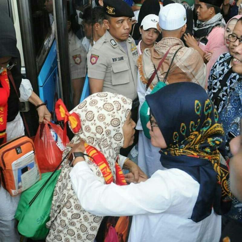 Bupati Lebak Sambut Jemaah Haji