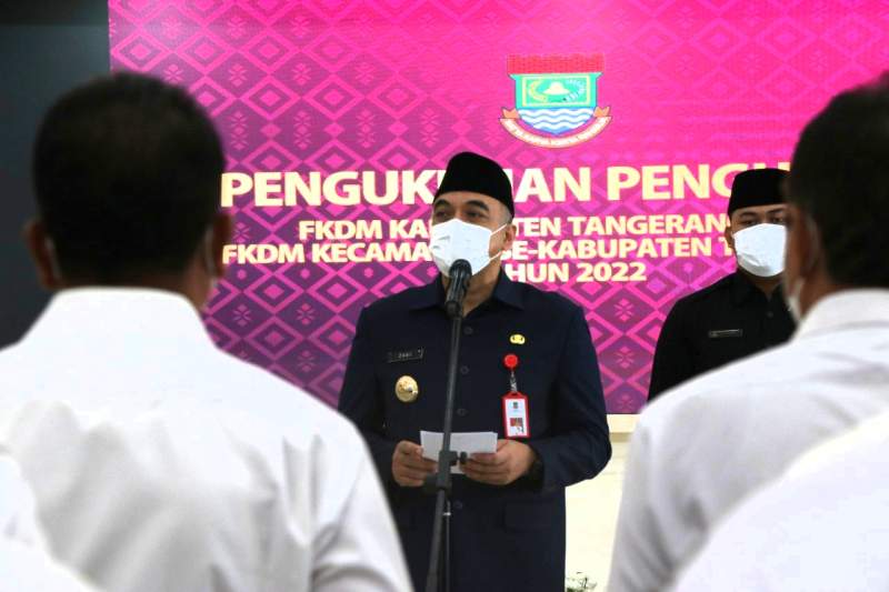 Zaki Kukuhkan Forum Kewaspadaan Dini Masyarakat