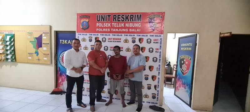 Curi Dua Unit HP di Toko, SS Ditangkap Unit Reskrim Polsek Teluk Nibung Polres Tanjungbalai