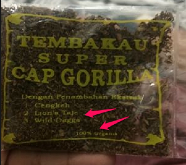 Tembakau Gorila Belum Diatur Hukum