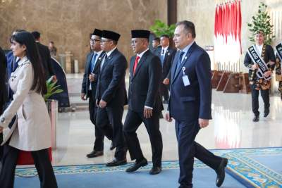 Gubernur Banten Andra Soni Dampingi Mendag Sambut Presiden Peru Dina Boluarte