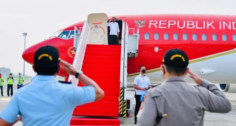 Jokowi Tinjau Peresmian Mentawir di Kaltim