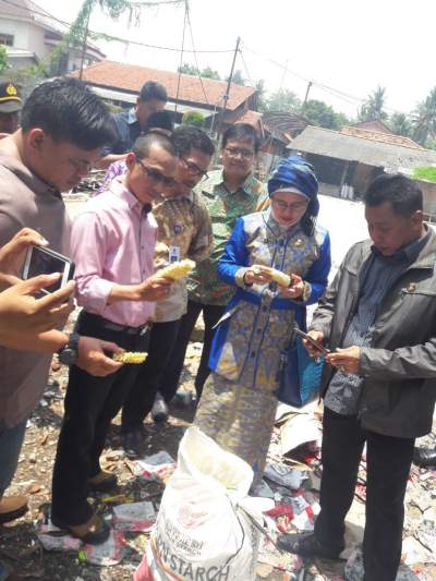 Gudang Pengelolaan Mie Kedaluarsa di Mauk Disidak