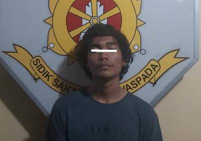 Maling motor asal Simalungun ditangkap.(istimewa).