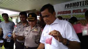 Barng bukti dari bandar narkoba.