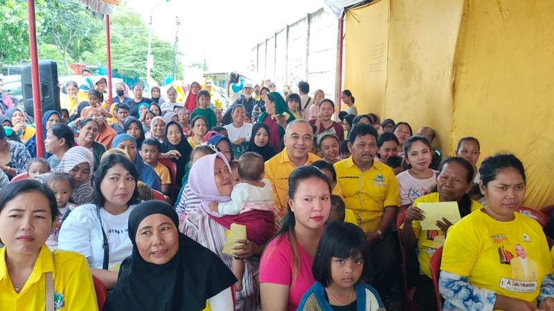 Warga Rusun Muara Baru Siap Menangkan Bang Zaki Jadi Anggota DPR RI