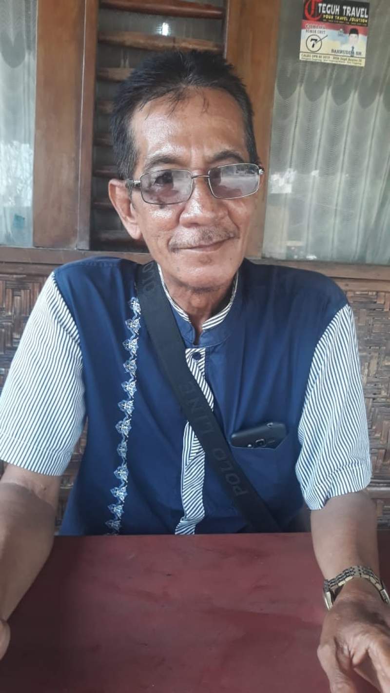 ketua panwasdes H Ahmad Gali.