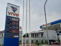 Salah satu SPBU VIVO di Jakarta Timur.